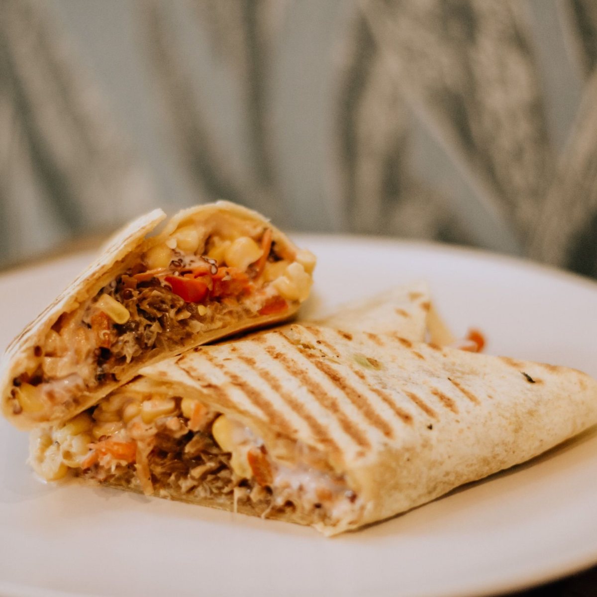 Bowl Hot Veggie Wrap